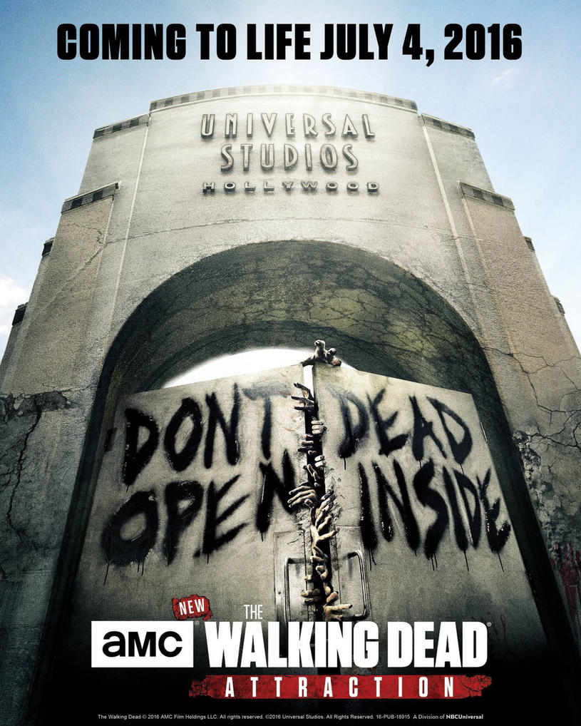 The Walking Dead - attrazione Hollywood