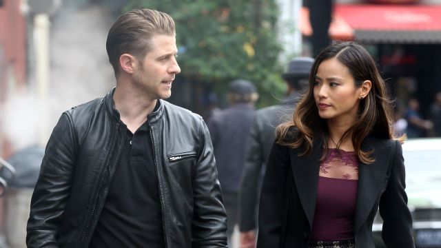 NEW YORK, NY - JULY 05: (EXCLUSIVE COVERAGE) Ben McKenzie and  Jamie Chung was recently cast to play the part of Valerie Vale in FOX's "Gotham"  on July 5, 2016 in New York City. (Photo by Steve Sands/GC Images)