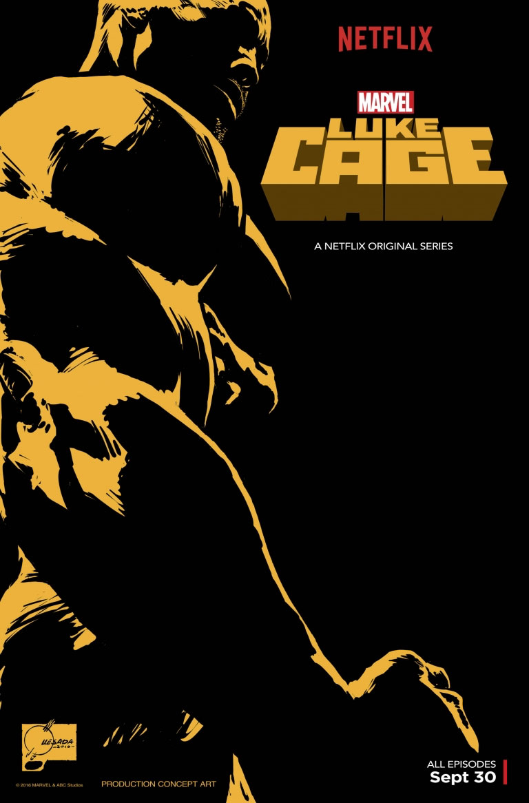 Luke Cage - poster comic-con