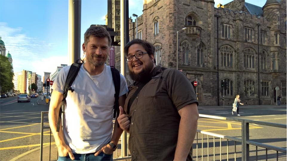 GoT 7 - Nikolaj Coster Waldau a Belfast