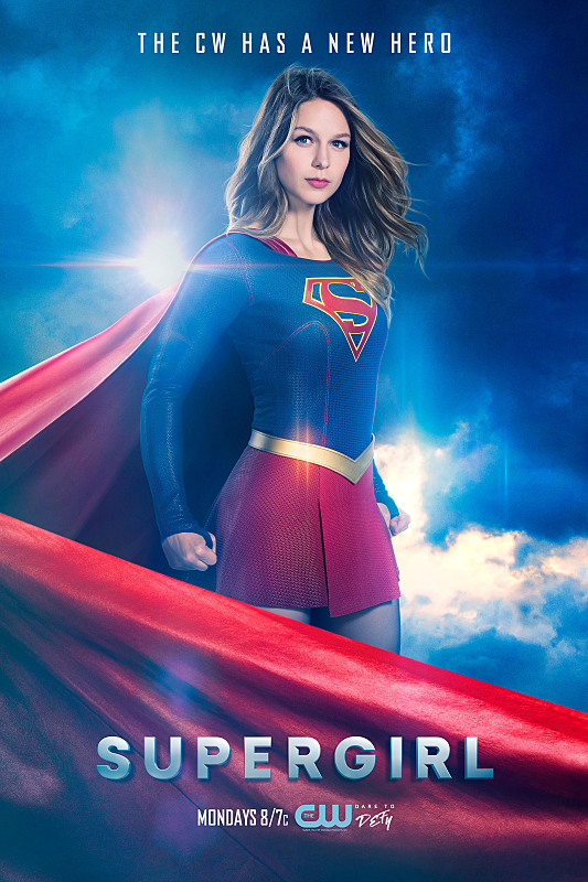 Supergirl -- Image SPG_S2_KEYART.1 -- Pictured: Melissa Benoist as Supergirl -- Photo: Frank Ockefels III/The CW -- Ã?Â© 2016 The CW Network, LLC. All Rights Reserved