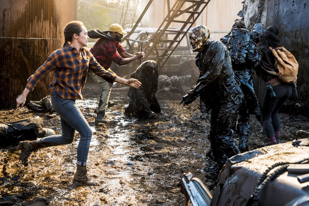 Colman Domingo as Victor Strand, Alycia Debnam-Carey as Alicia Clark - Fear the Walking Dead _ Season 4, Episode 2 - Photo Credit: Richard Foreman, Jr/AMC