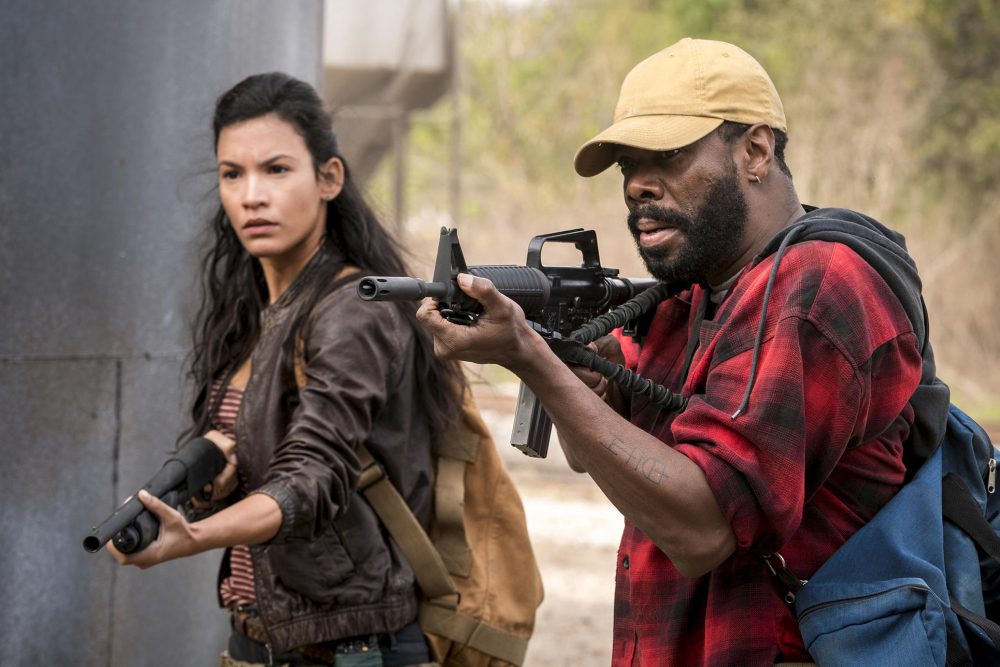 Danay Garcia as Luciana, Colman Domingo as Victor Strand - Fear the Walking Dead _ Season 4, Episode 2 - Photo Credit: Richard Foreman, Jr/AMC