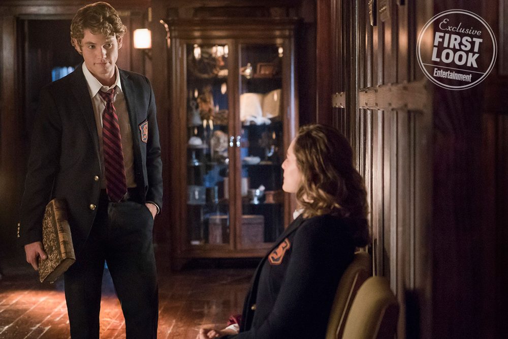 he Originals -- "Where You Left Your Heart" -- Image Number: OR501b_0161.jpg -- Pictured (L-R): Jedidiah Goodacre as Roman and Danielle Russell as Hope -- Photo: Bob Mahoney/The CW -- © 2018 The CW Network, LLC. All rights reserved.