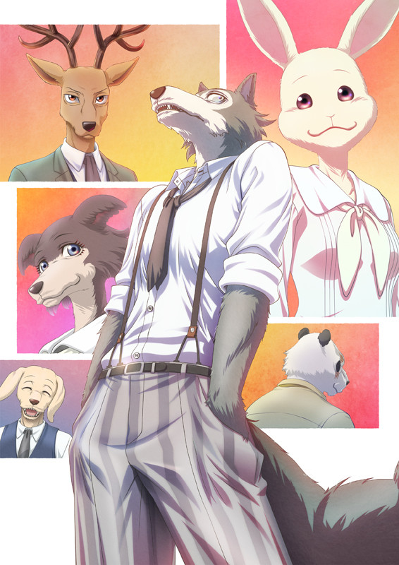 Beastars anime, locandina