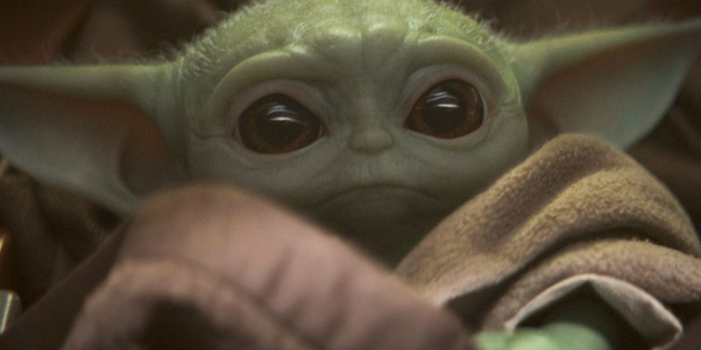 Baby Yoda banner