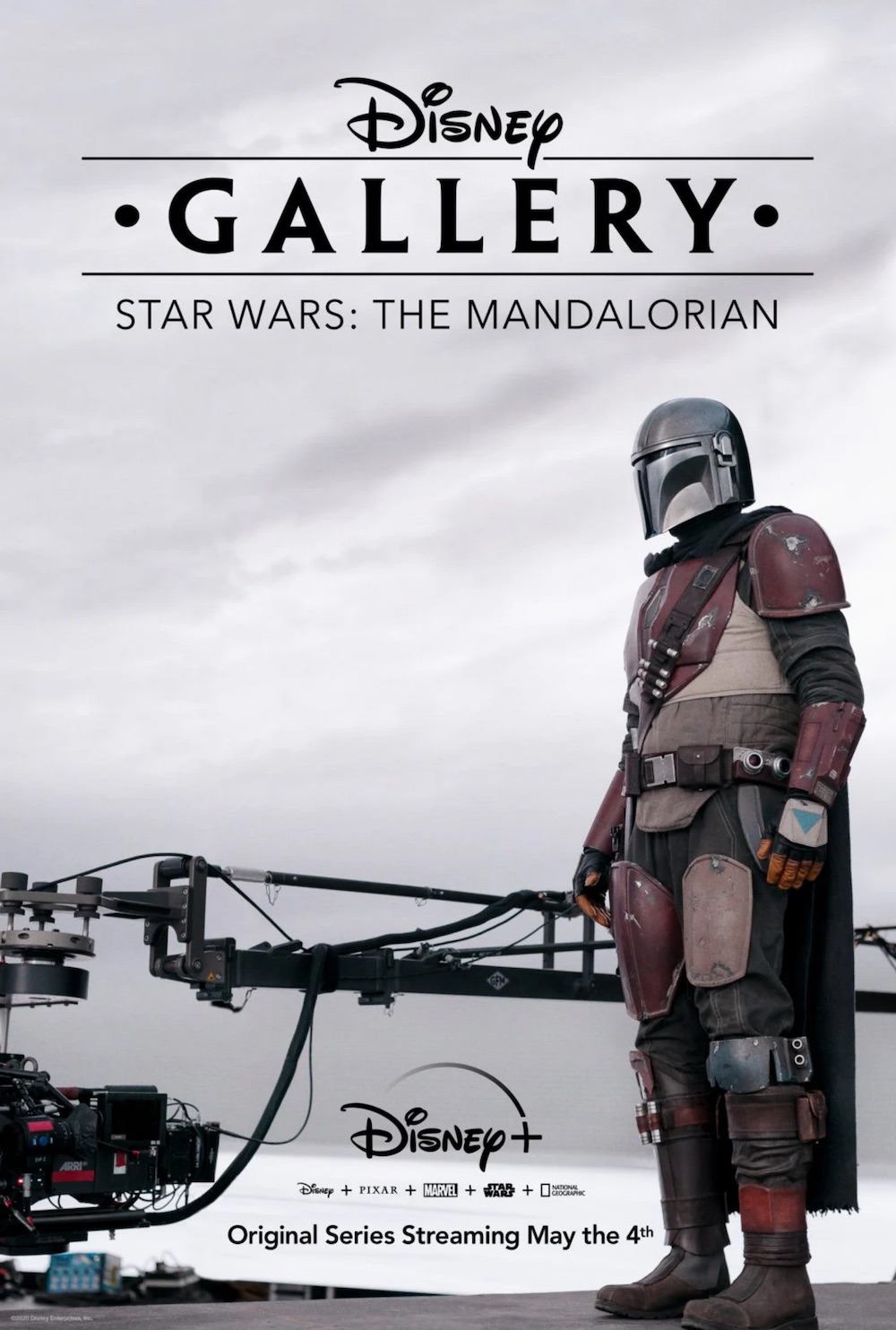 poster documentario serie the mandalorian