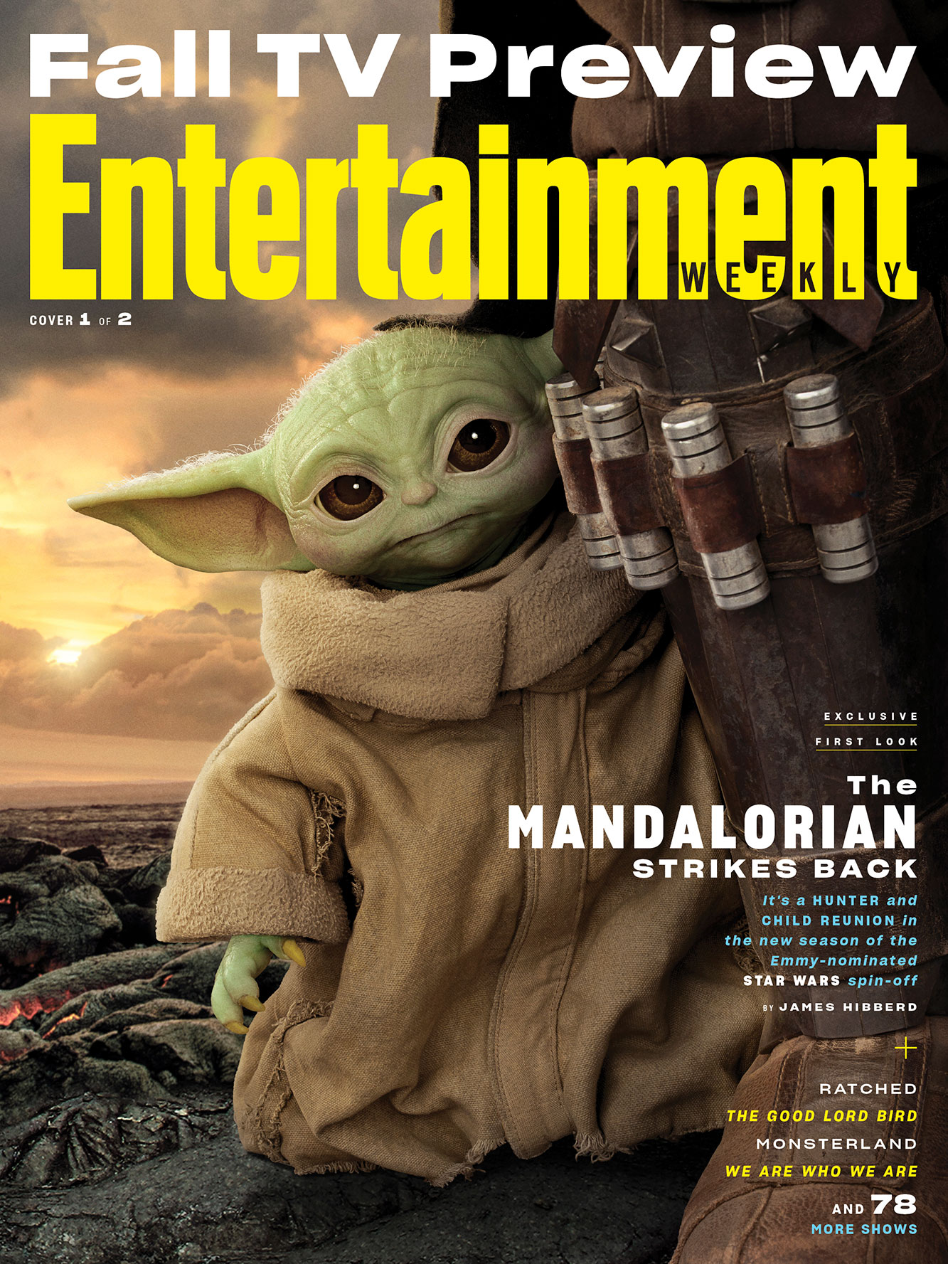 the mandalorian seconda stagione baby yoda entertainment weekly