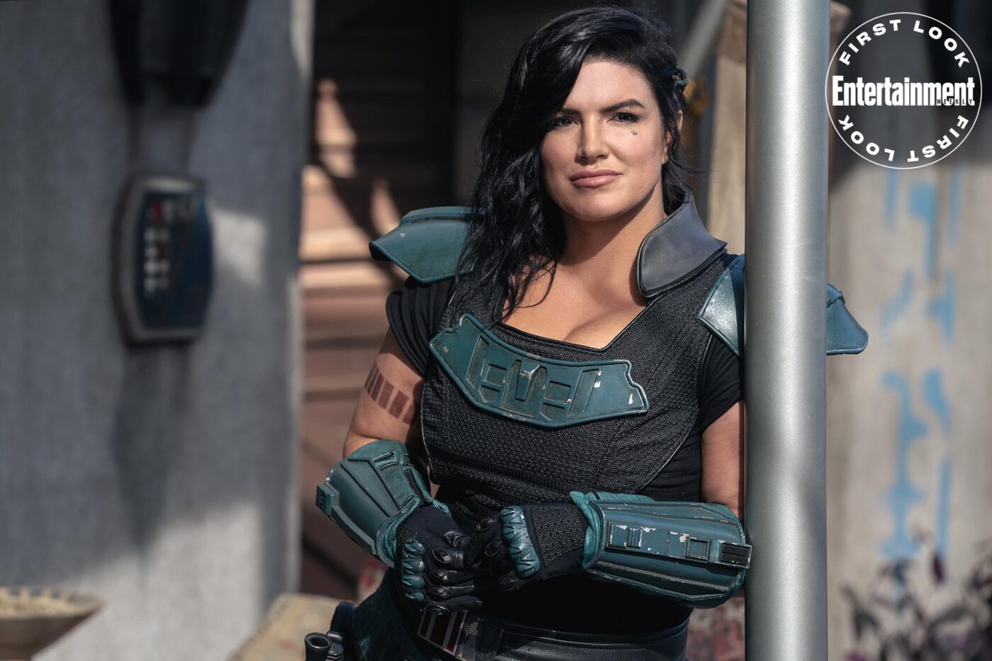 the mandalorian seconda stagione prime immagini gina carano in azione