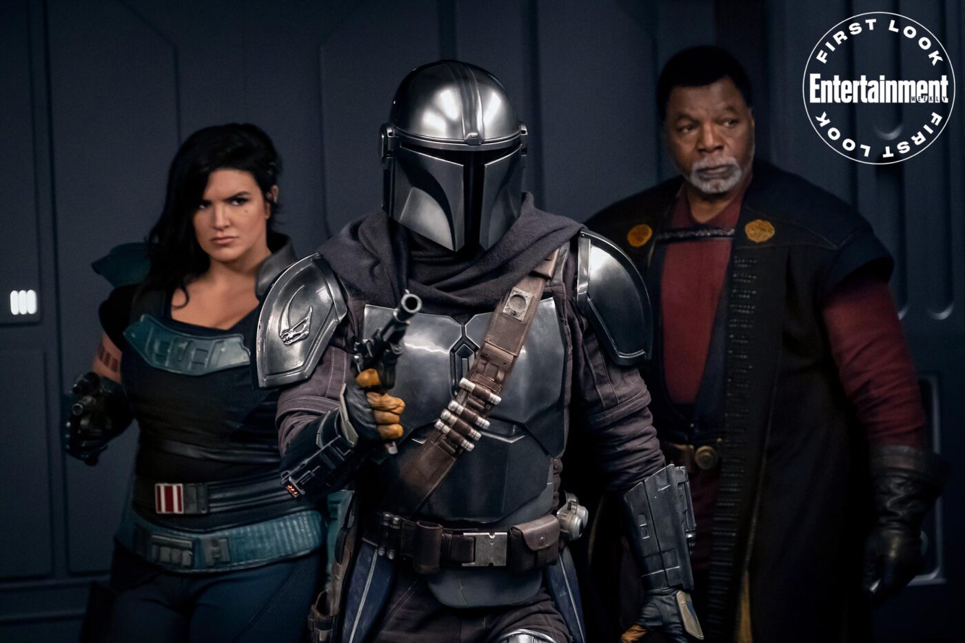 the mandalorian seconda stagione prime immagini gina carano