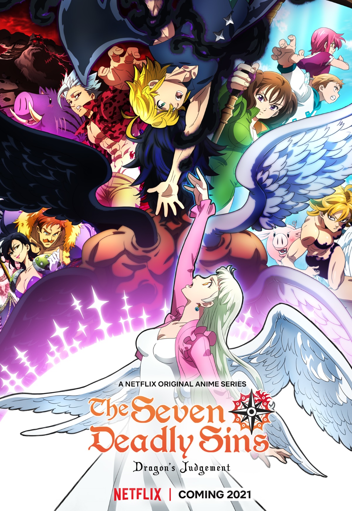 Seven Deadly Sins Dragons' Judjment 5 Netflix 2021