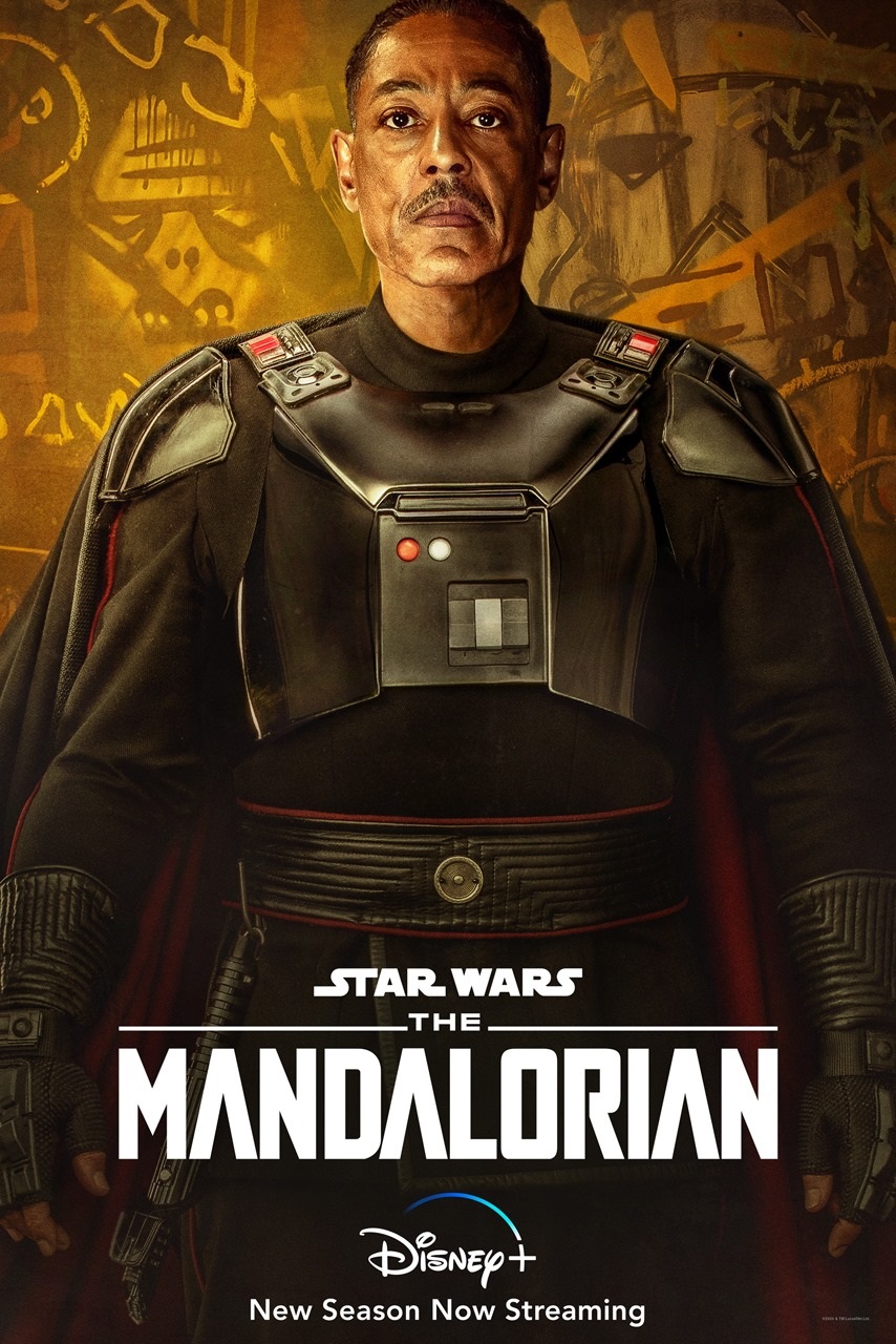 The mandalorian moff gideon poster