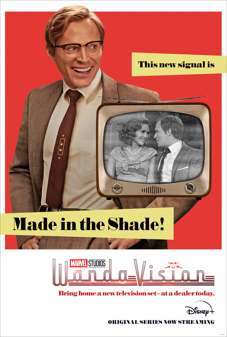 wandavision poster retro 2