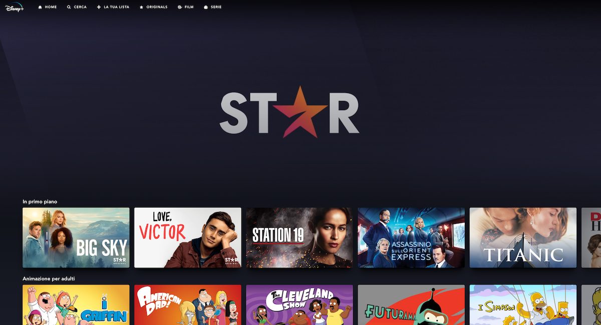 star su Disney+