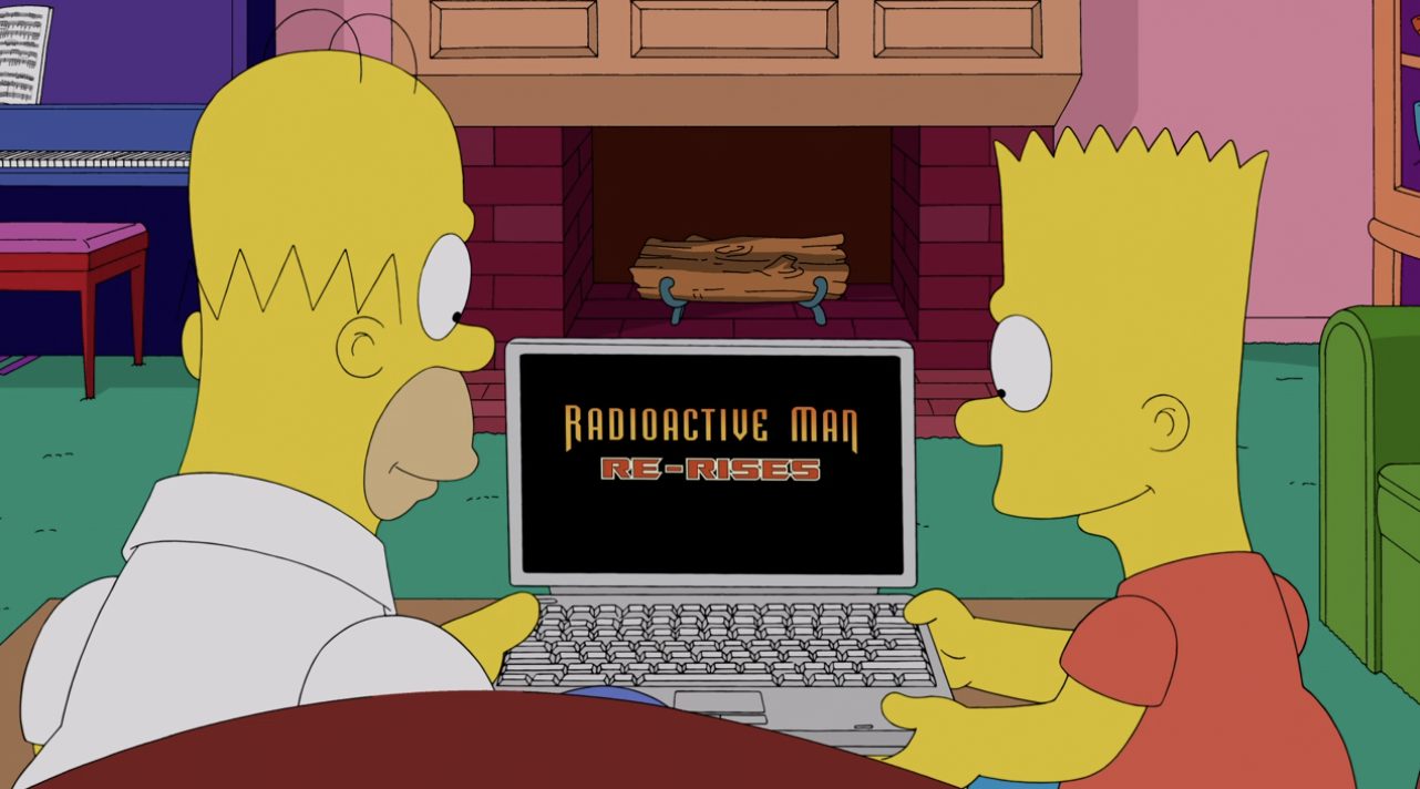 simpson uomo radioattivo re-rises