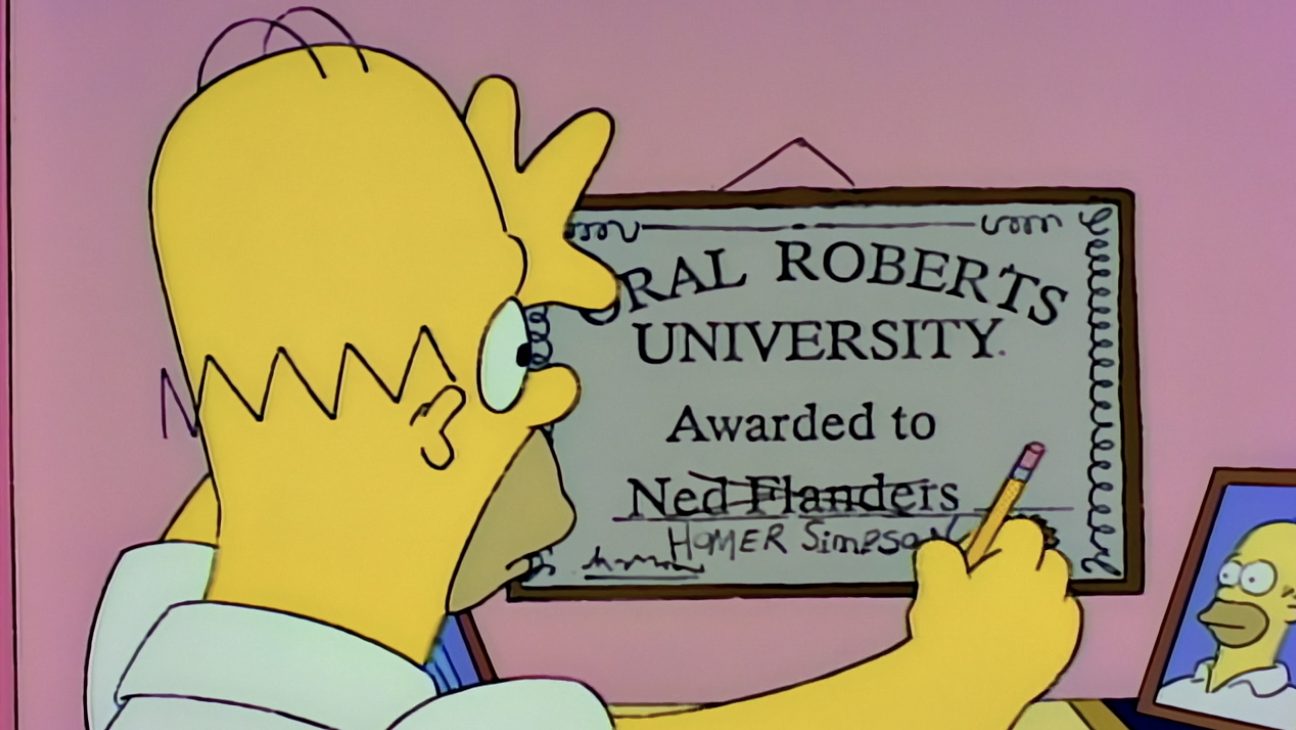 Homer simpson degree