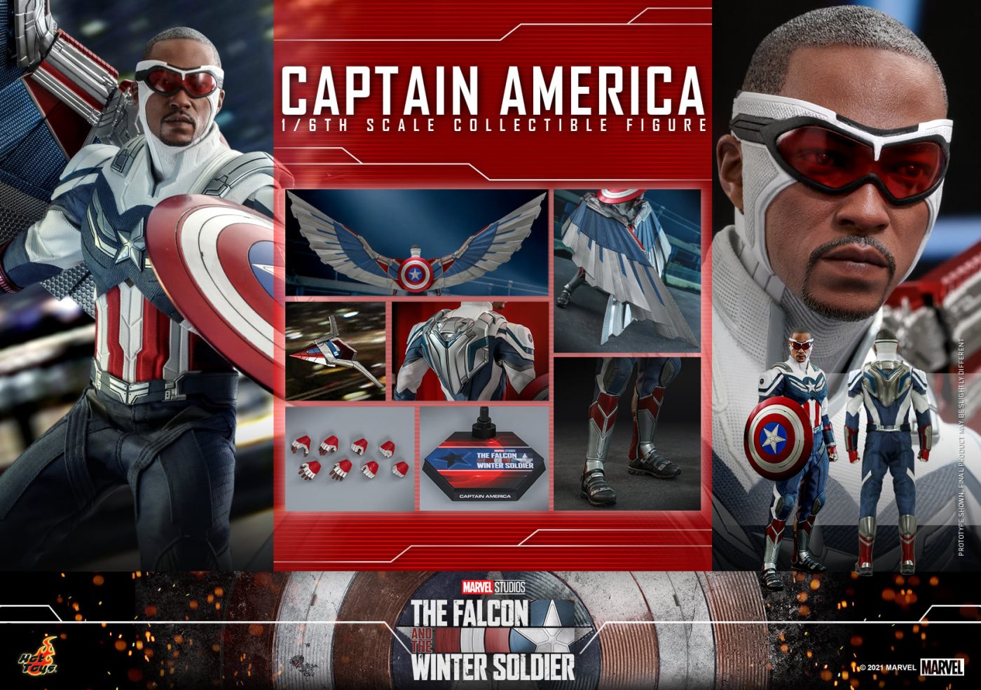 The Falcon and the Winter Soldier - Captain America - Hot Toys