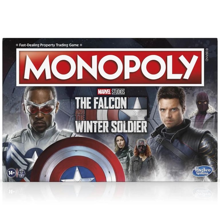 Disney Monopoly Falcon and the Winter Soldier