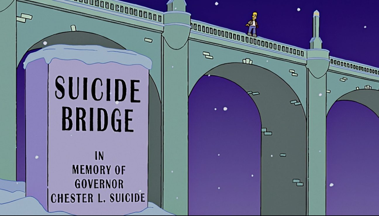 ponte suicidio simpson