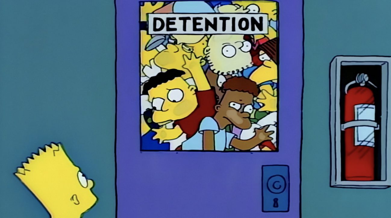 punizione simpson