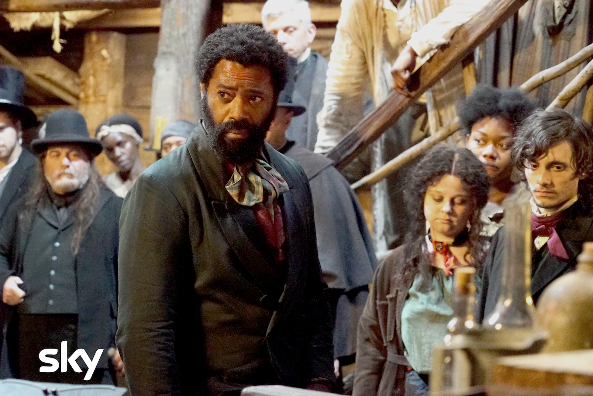 DJANGO- Nicholas Pinnock interpreta John Ellis