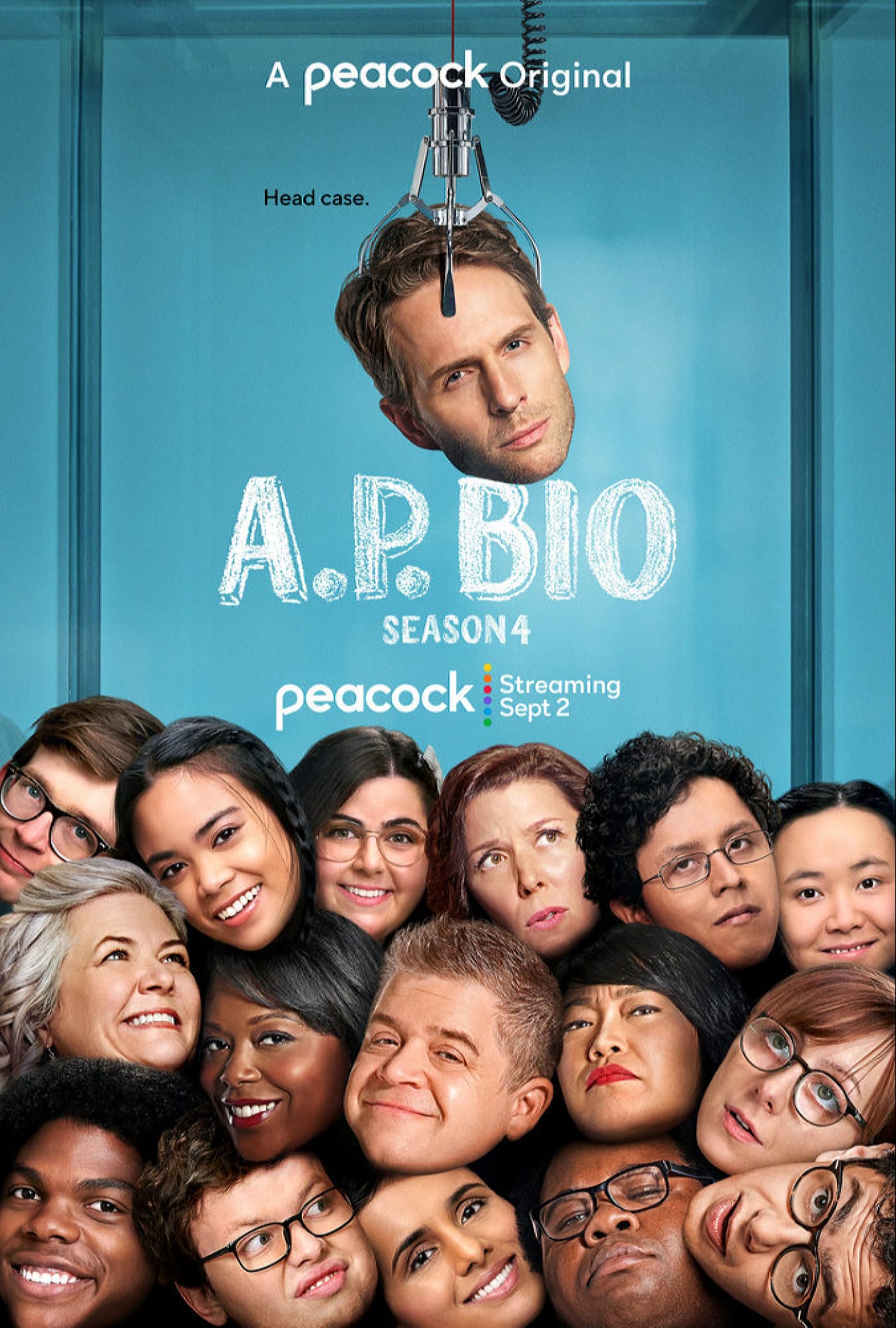 A.P. BIO -- Pictured: "A.P. Bio" Key Art -- (Photo by: Peacock)