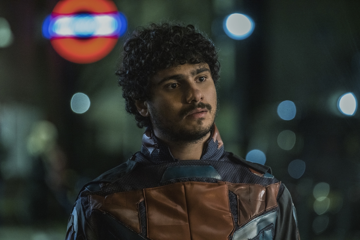 Extraordinary/4. Bilal Hasna as Kash in Extraordinary. Cr. Natalie Seery/Disney+ © 2021.